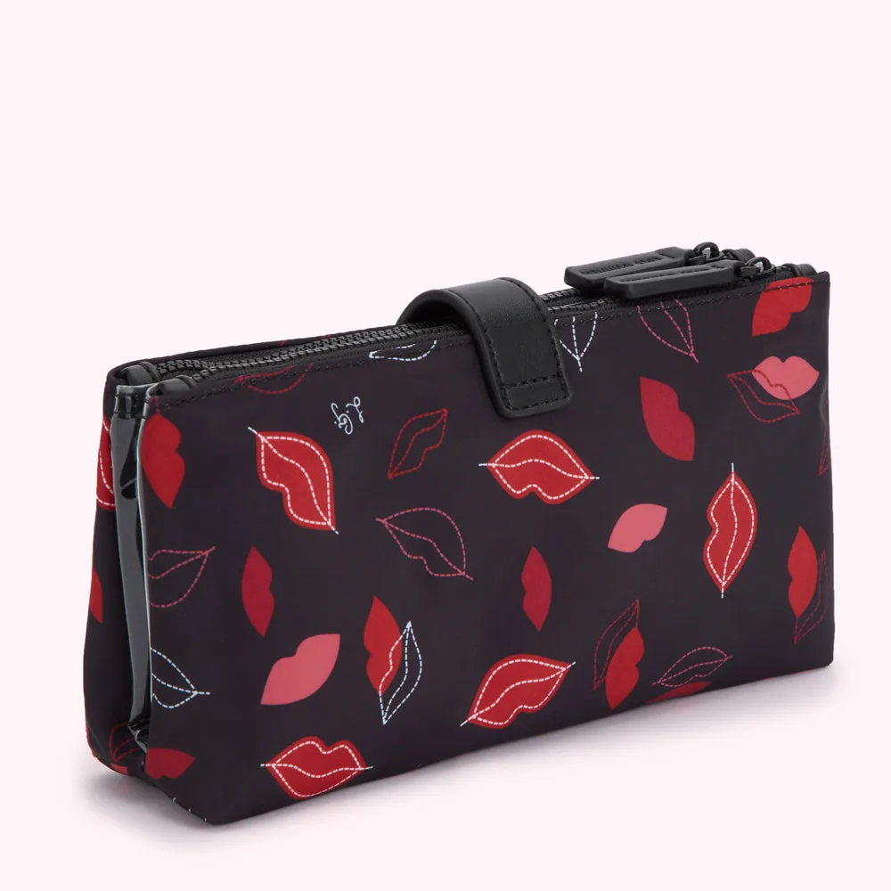 MULTI LIP FLURRY DOUBLE MAKE UP BAG