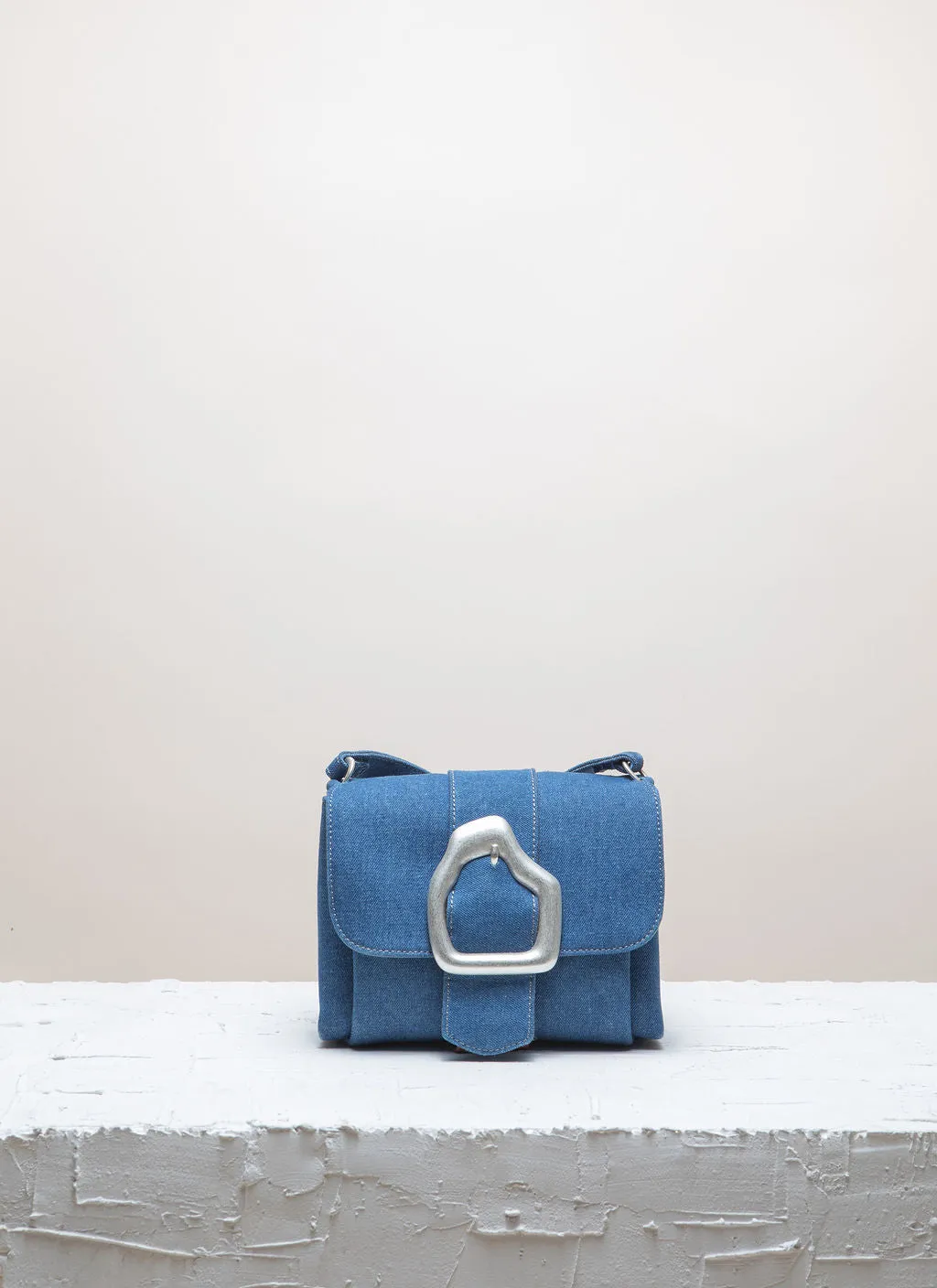 NAMI MINI Blue Jeans Cross-body bag
