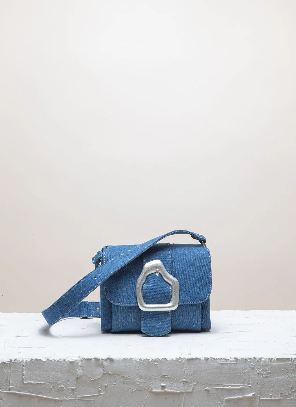 NAMI MINI Blue Jeans Cross-body bag
