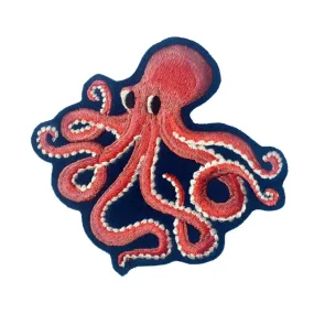 Octopus Embroidered Patch