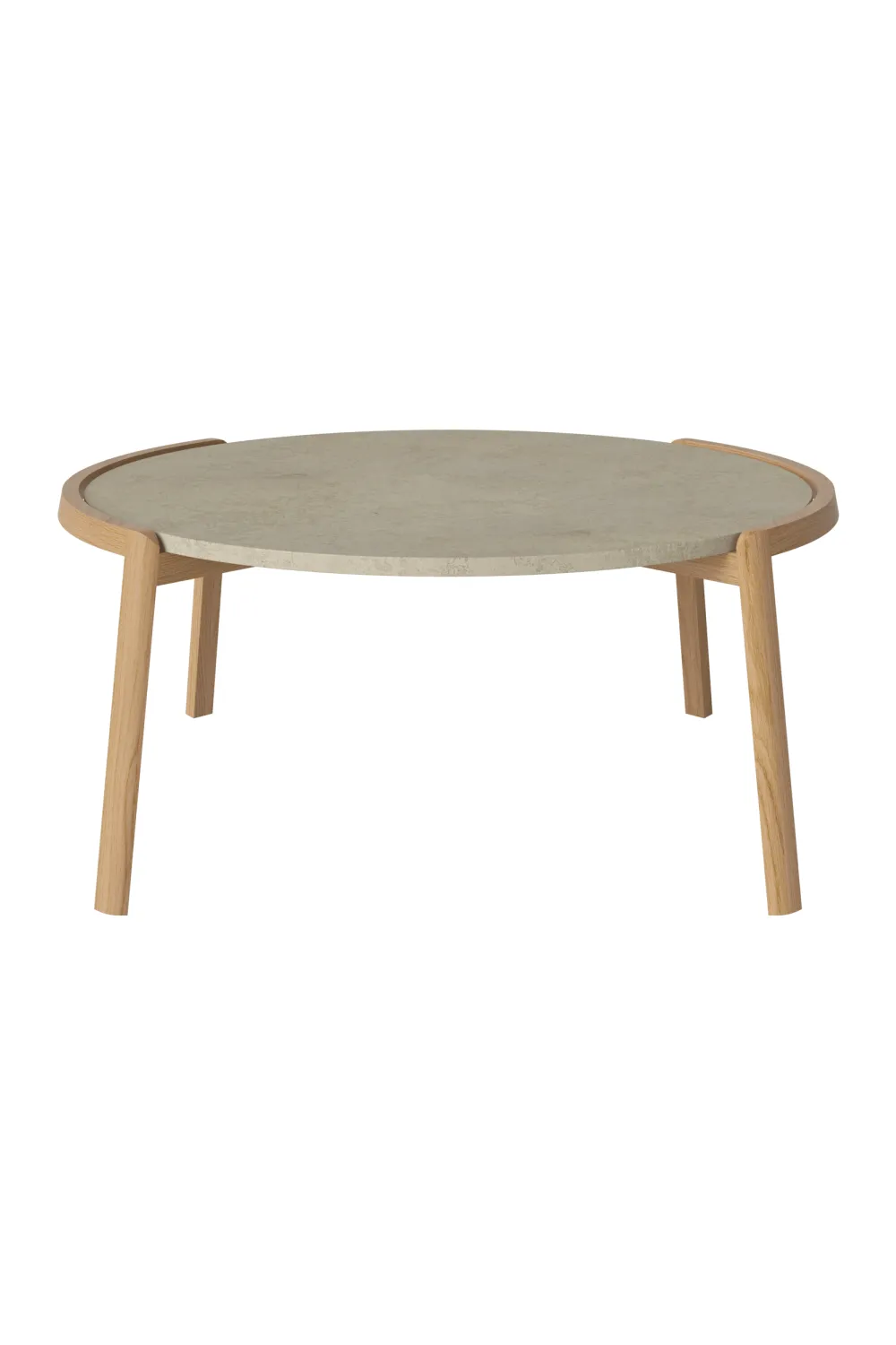 Oiled Oak Minimalist Coffee Table L | Bolia Mix