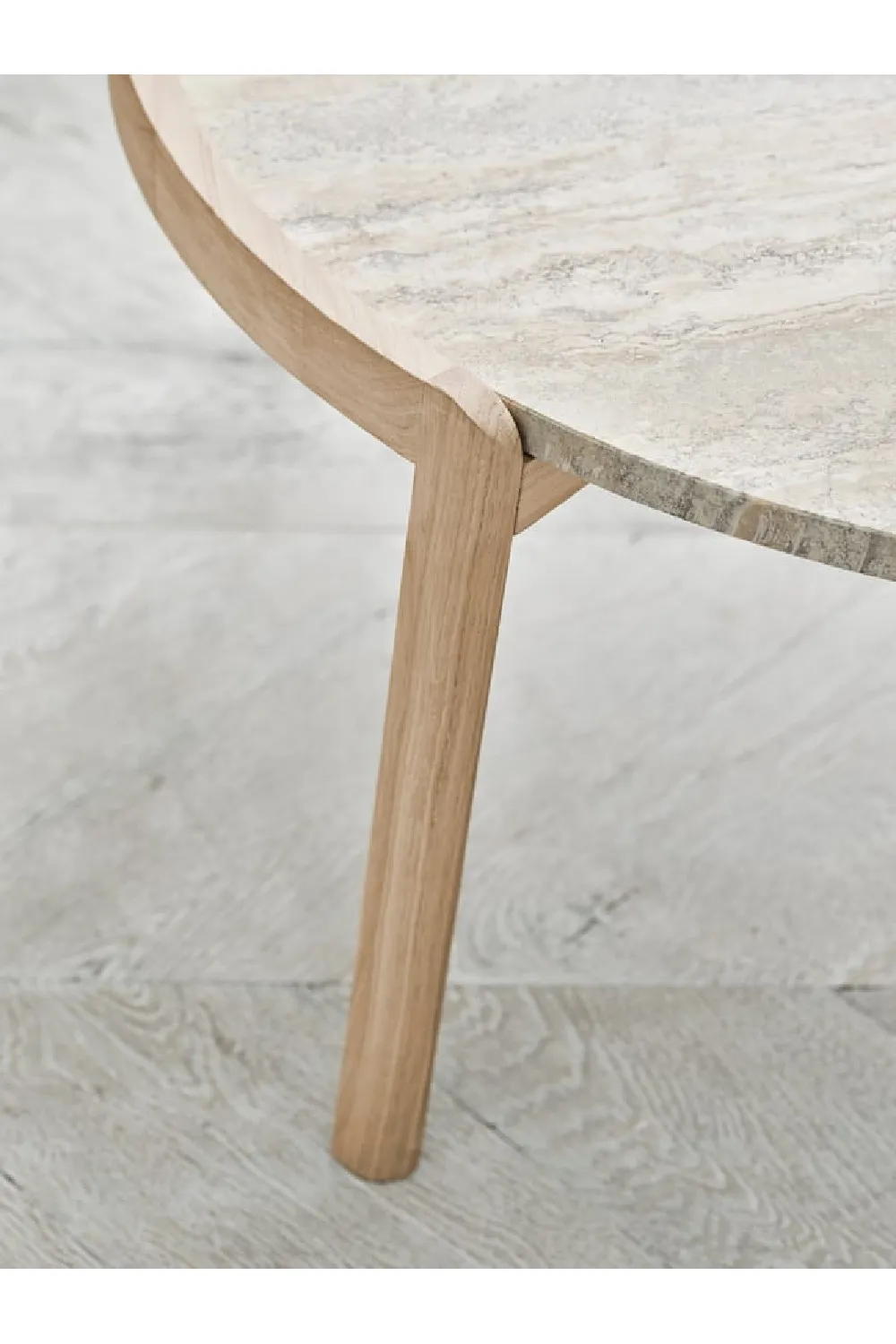 Oiled Oak Minimalist Coffee Table L | Bolia Mix