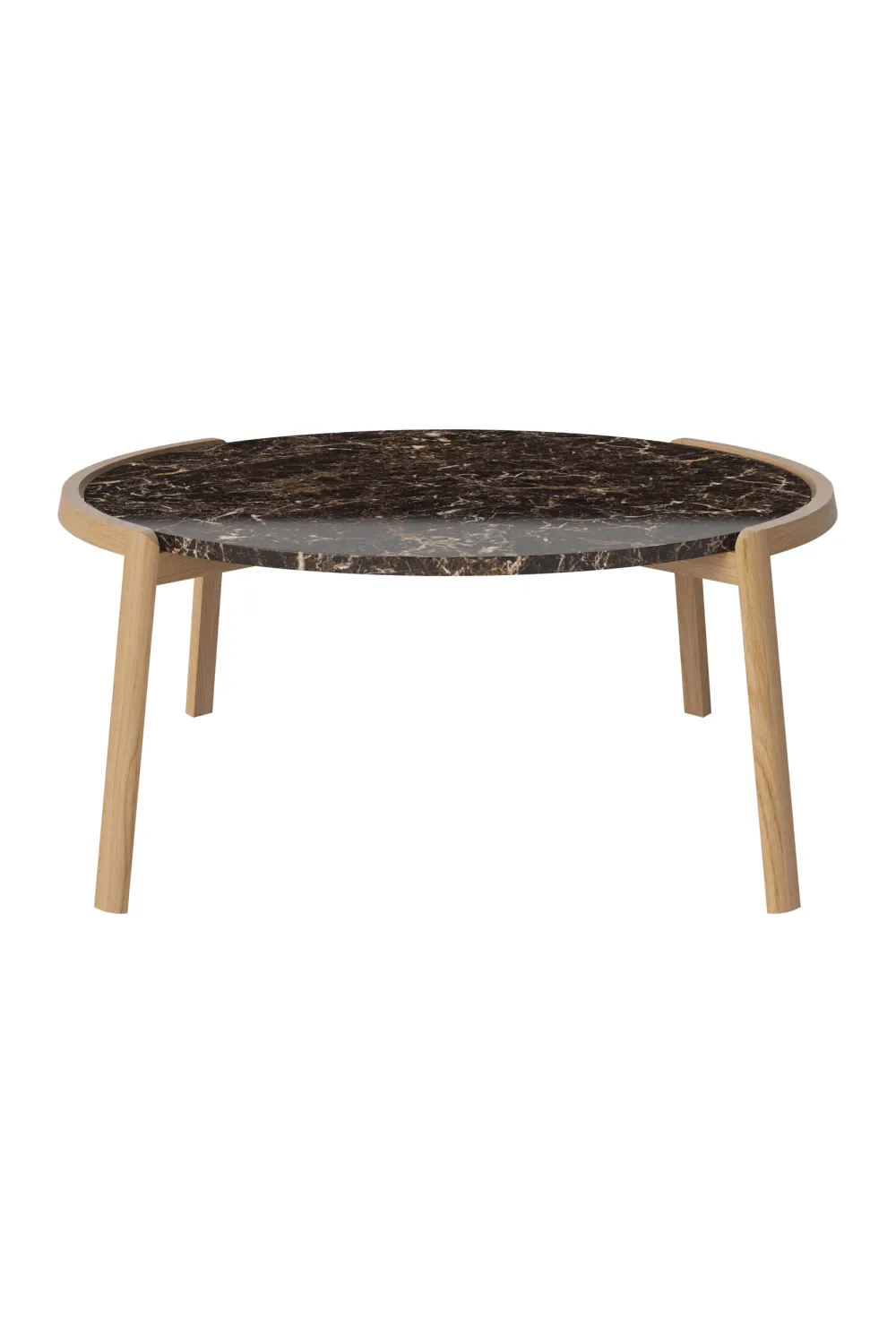 Oiled Oak Minimalist Coffee Table L | Bolia Mix