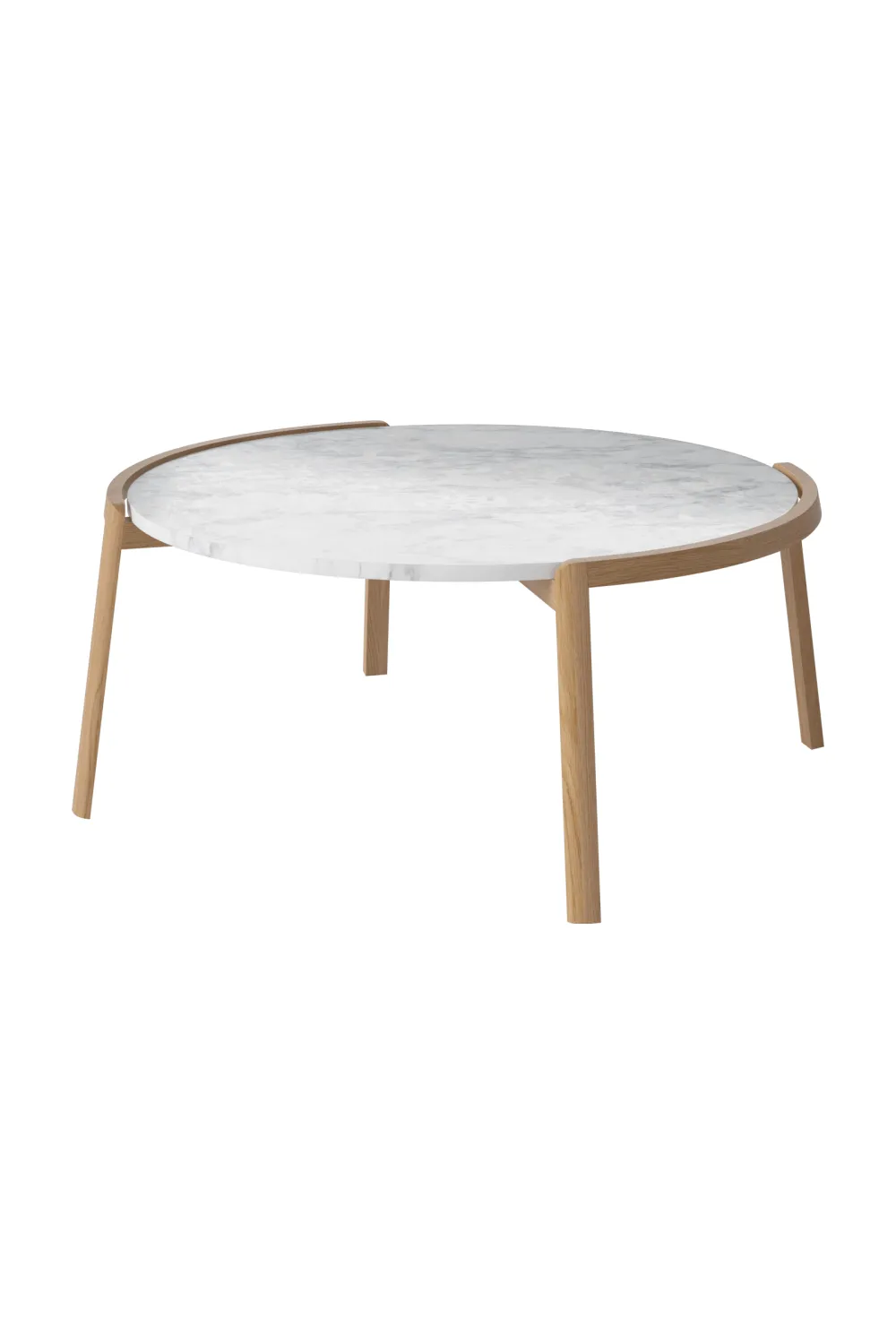 Oiled Oak Minimalist Coffee Table L | Bolia Mix