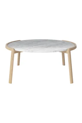 Oiled Oak Minimalist Coffee Table L | Bolia Mix