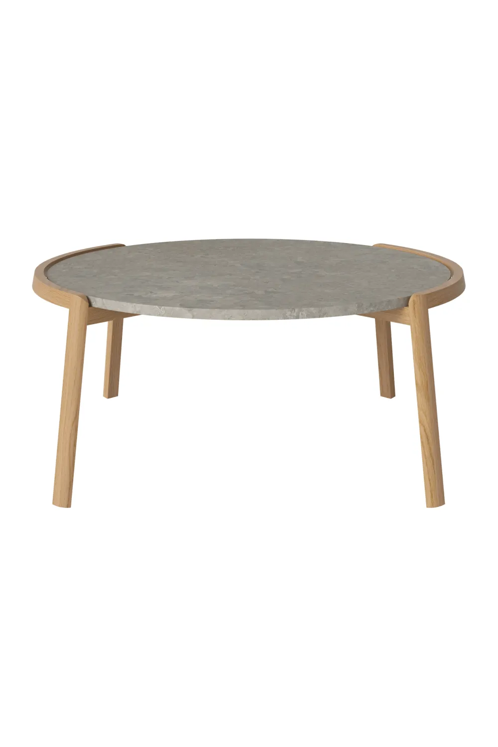 Oiled Oak Minimalist Coffee Table L | Bolia Mix