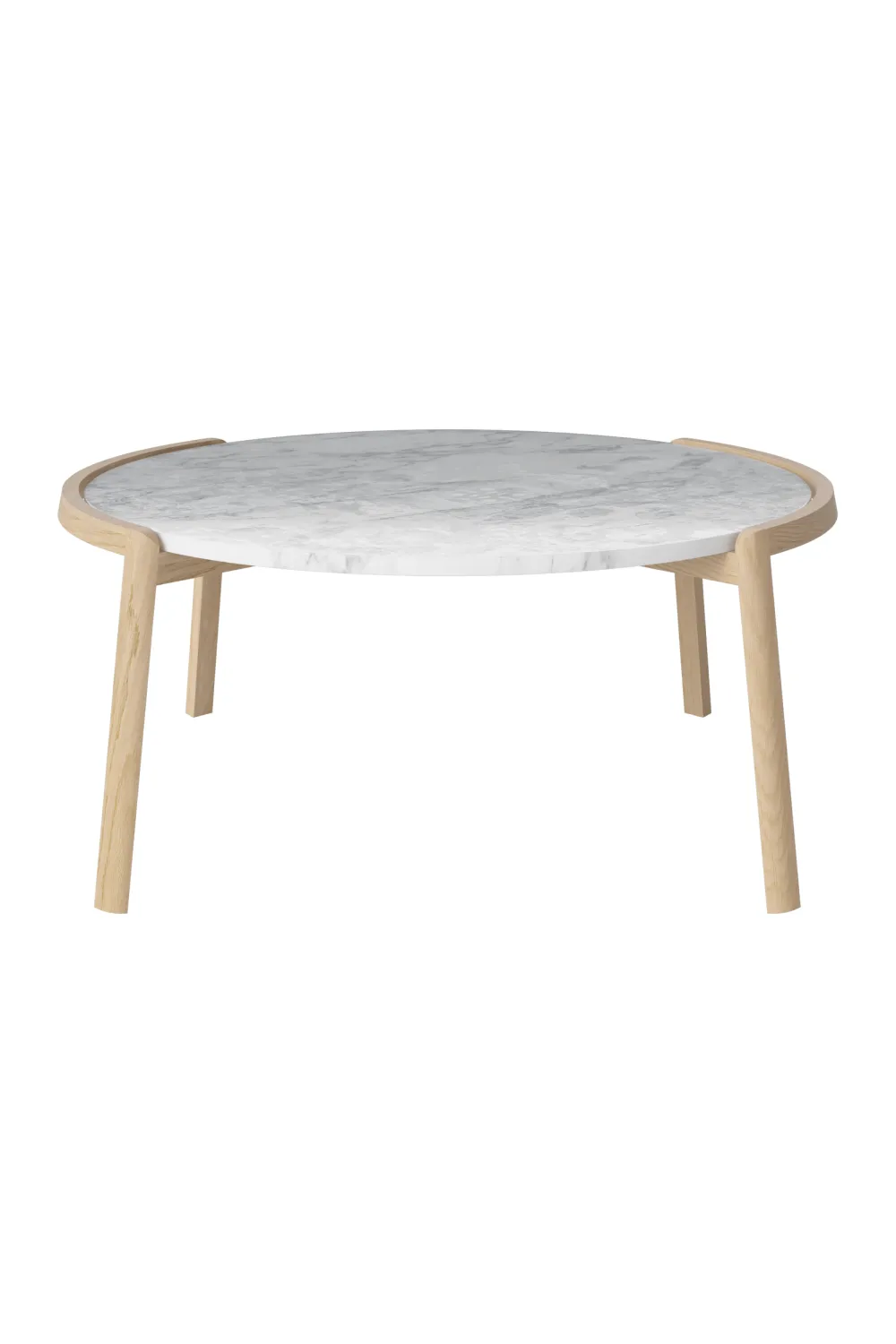 Oiled Oak Minimalist Coffee Table L | Bolia Mix