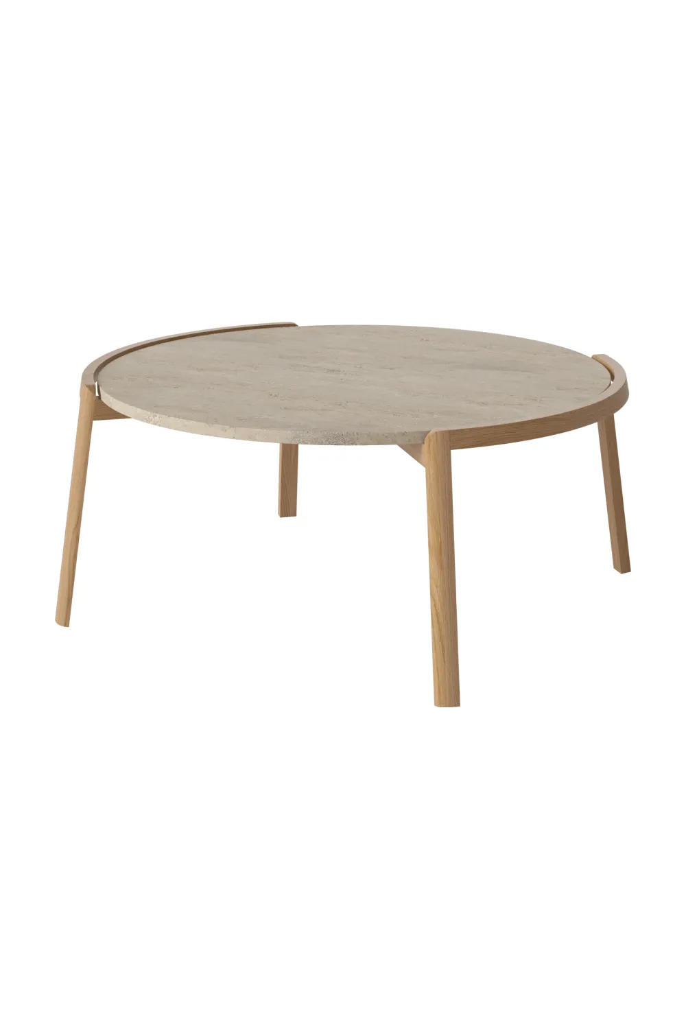 Oiled Oak Minimalist Coffee Table L | Bolia Mix