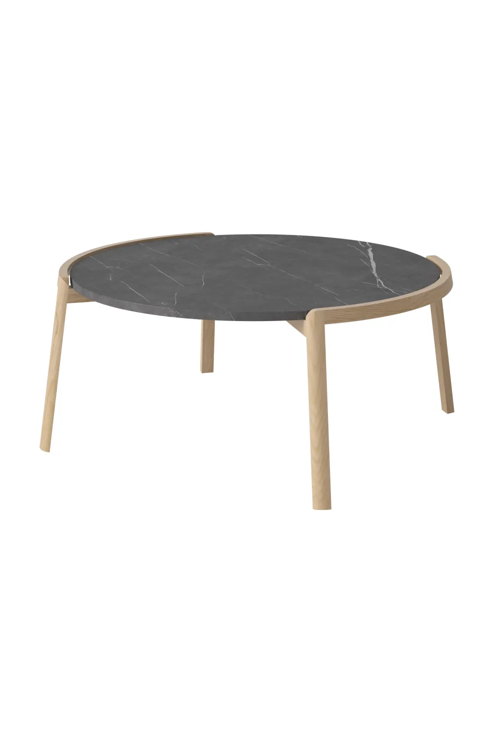 Oiled Oak Minimalist Coffee Table L | Bolia Mix