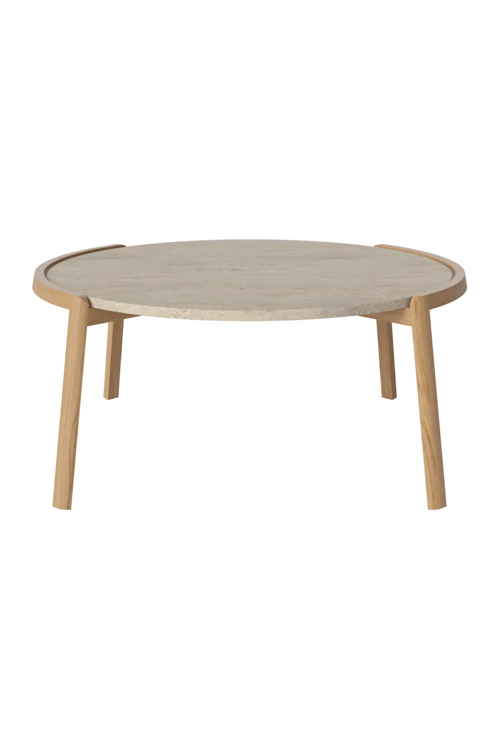Oiled Oak Minimalist Coffee Table L | Bolia Mix