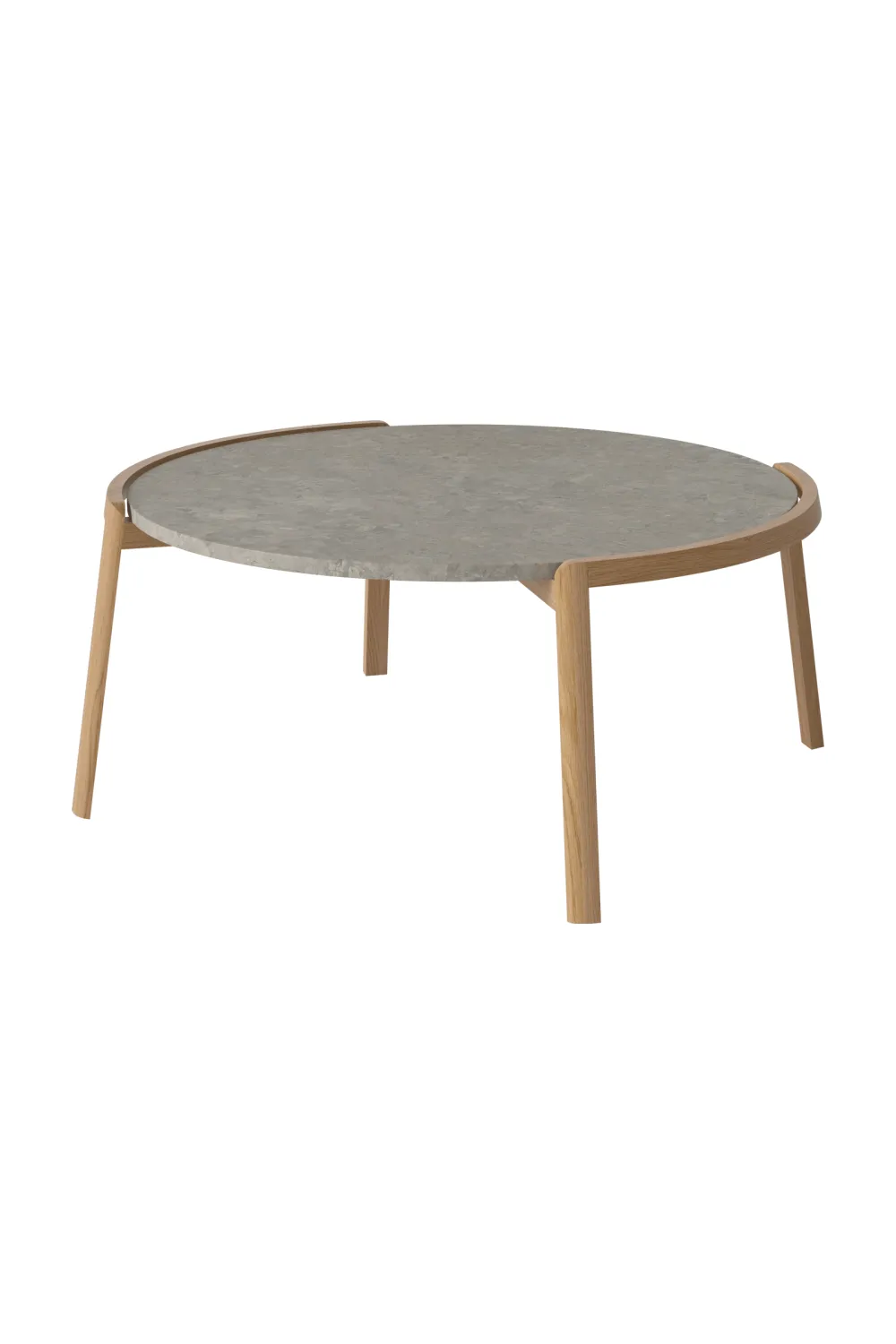 Oiled Oak Minimalist Coffee Table L | Bolia Mix
