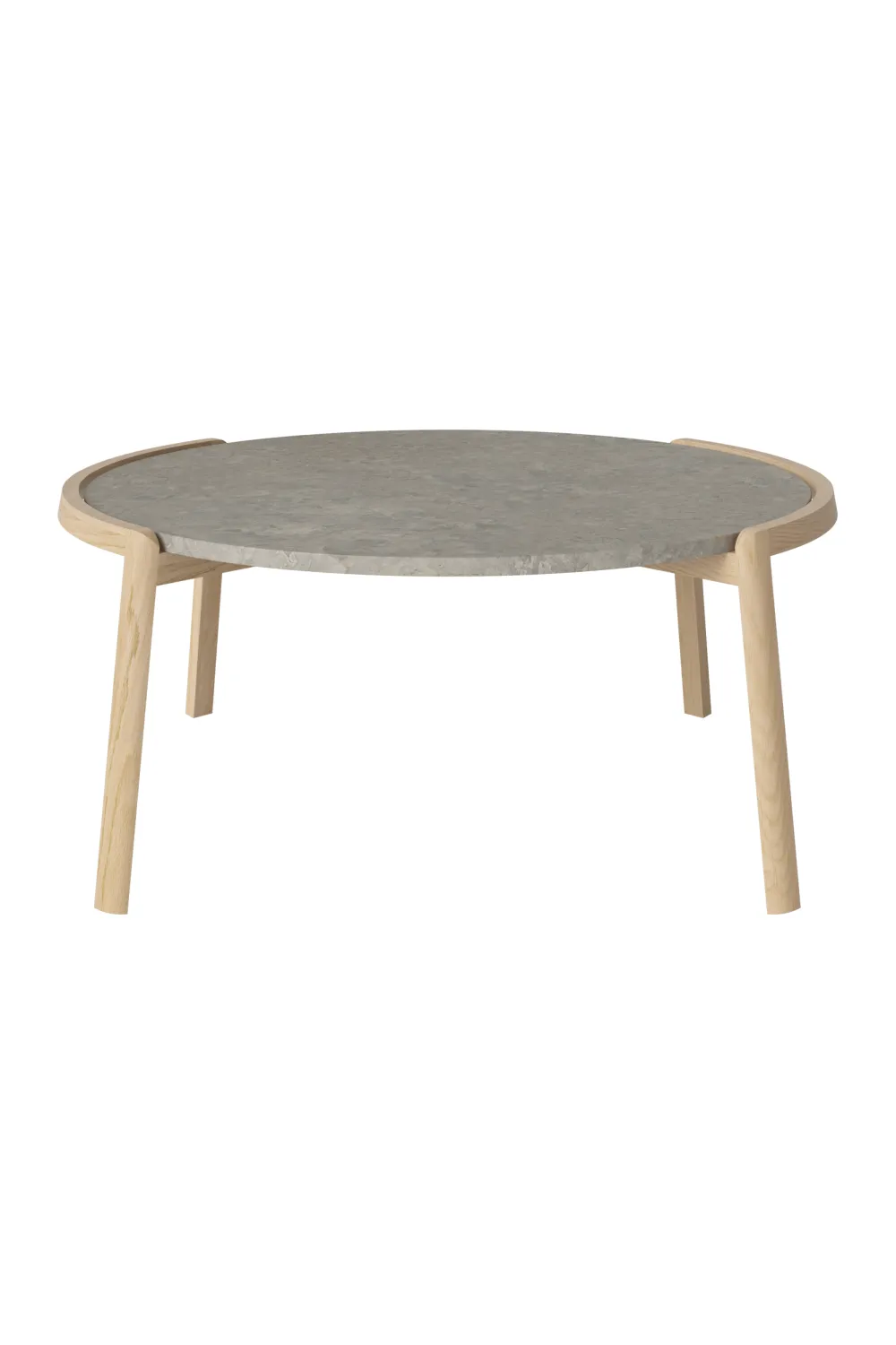 Oiled Oak Minimalist Coffee Table L | Bolia Mix
