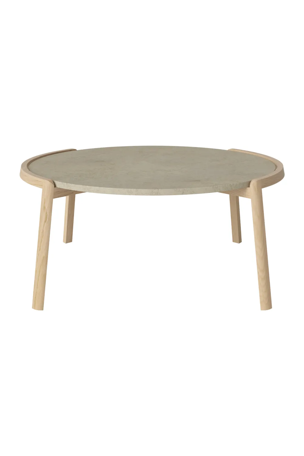 Oiled Oak Minimalist Coffee Table L | Bolia Mix