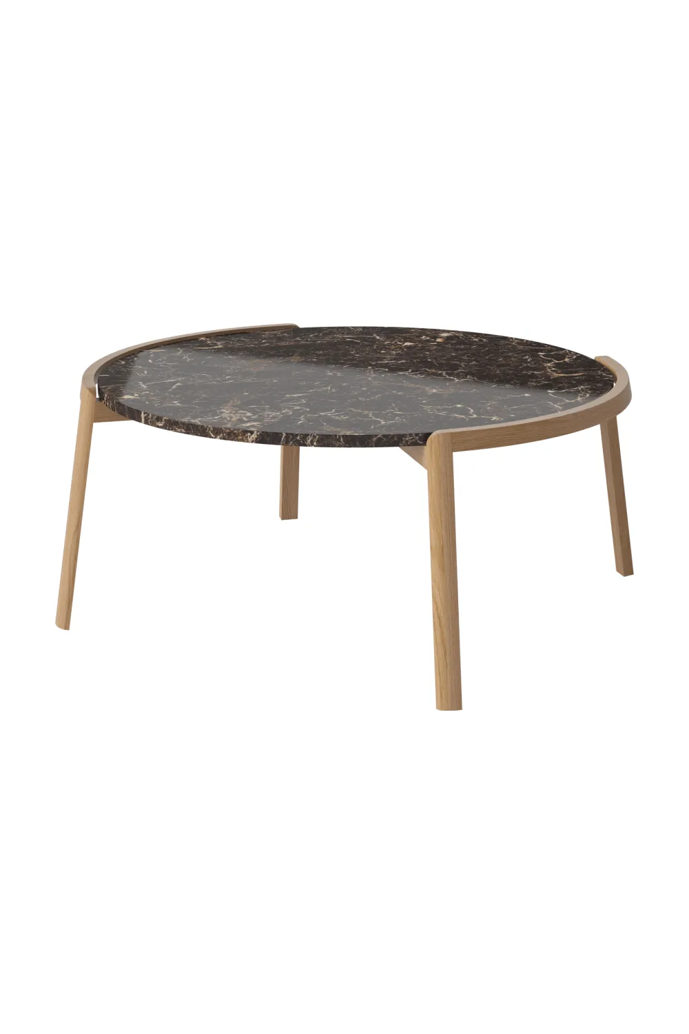 Oiled Oak Minimalist Coffee Table L | Bolia Mix