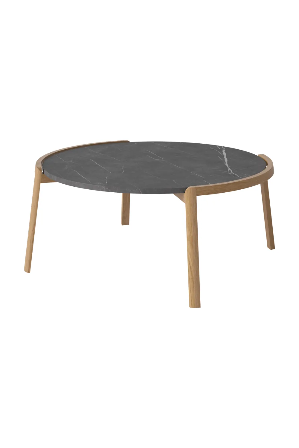 Oiled Oak Minimalist Coffee Table L | Bolia Mix