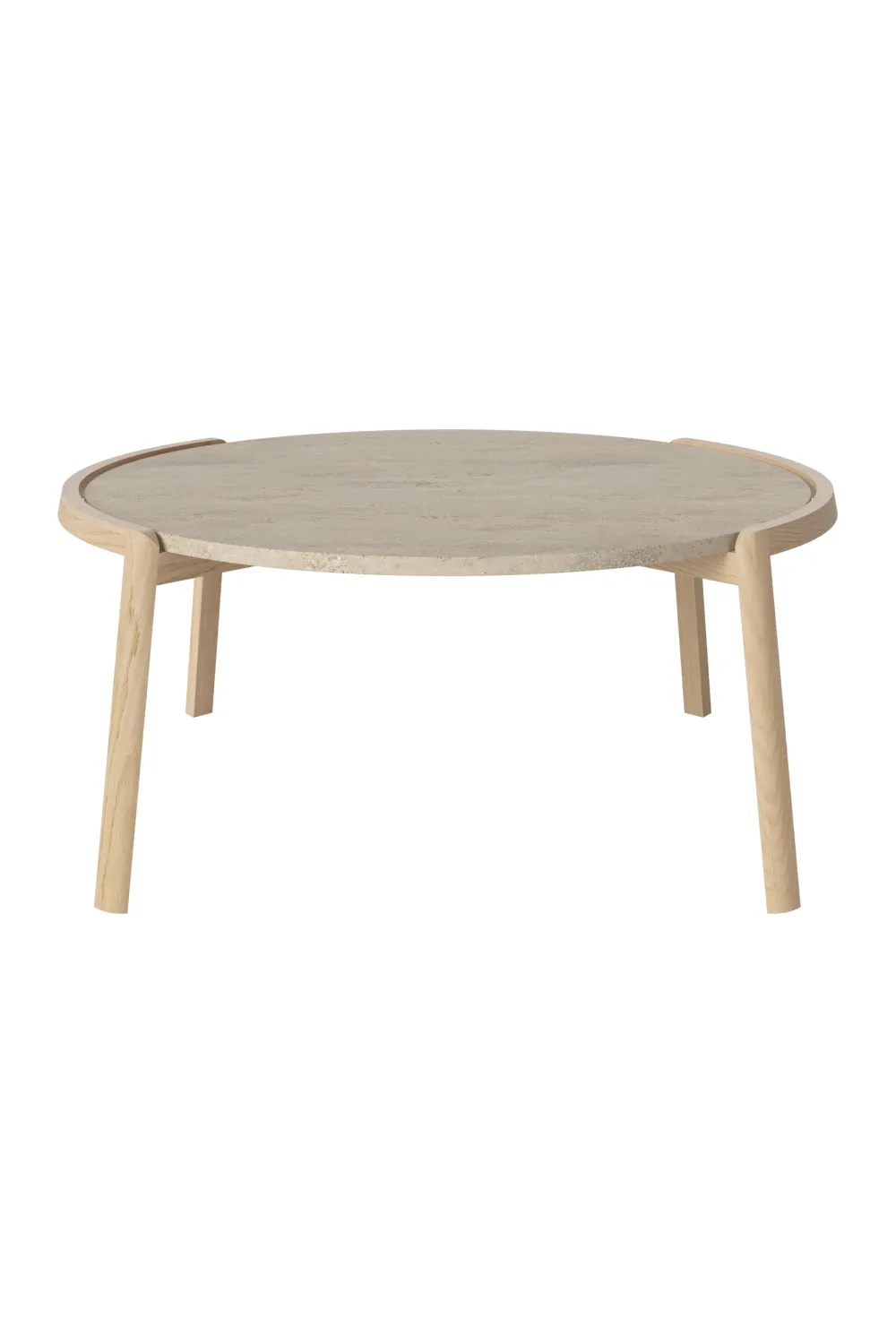 Oiled Oak Minimalist Coffee Table L | Bolia Mix