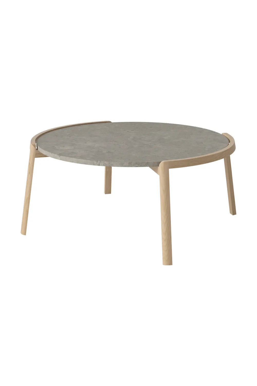 Oiled Oak Minimalist Coffee Table L | Bolia Mix