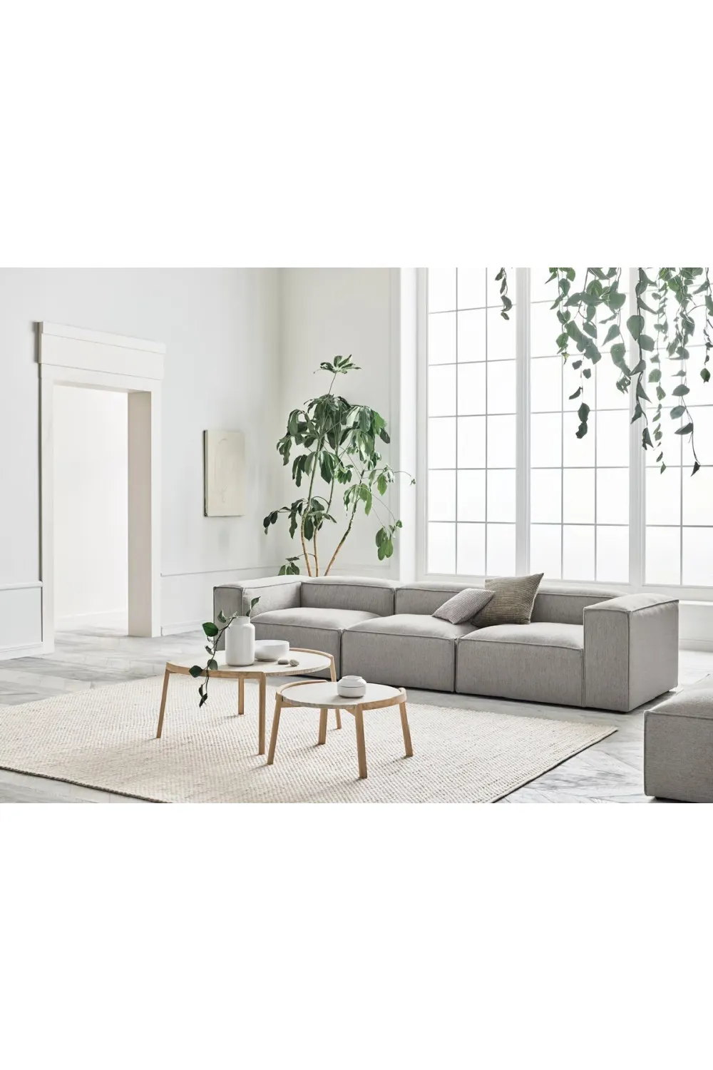 Oiled Oak Minimalist Coffee Table S | Bolia Mix