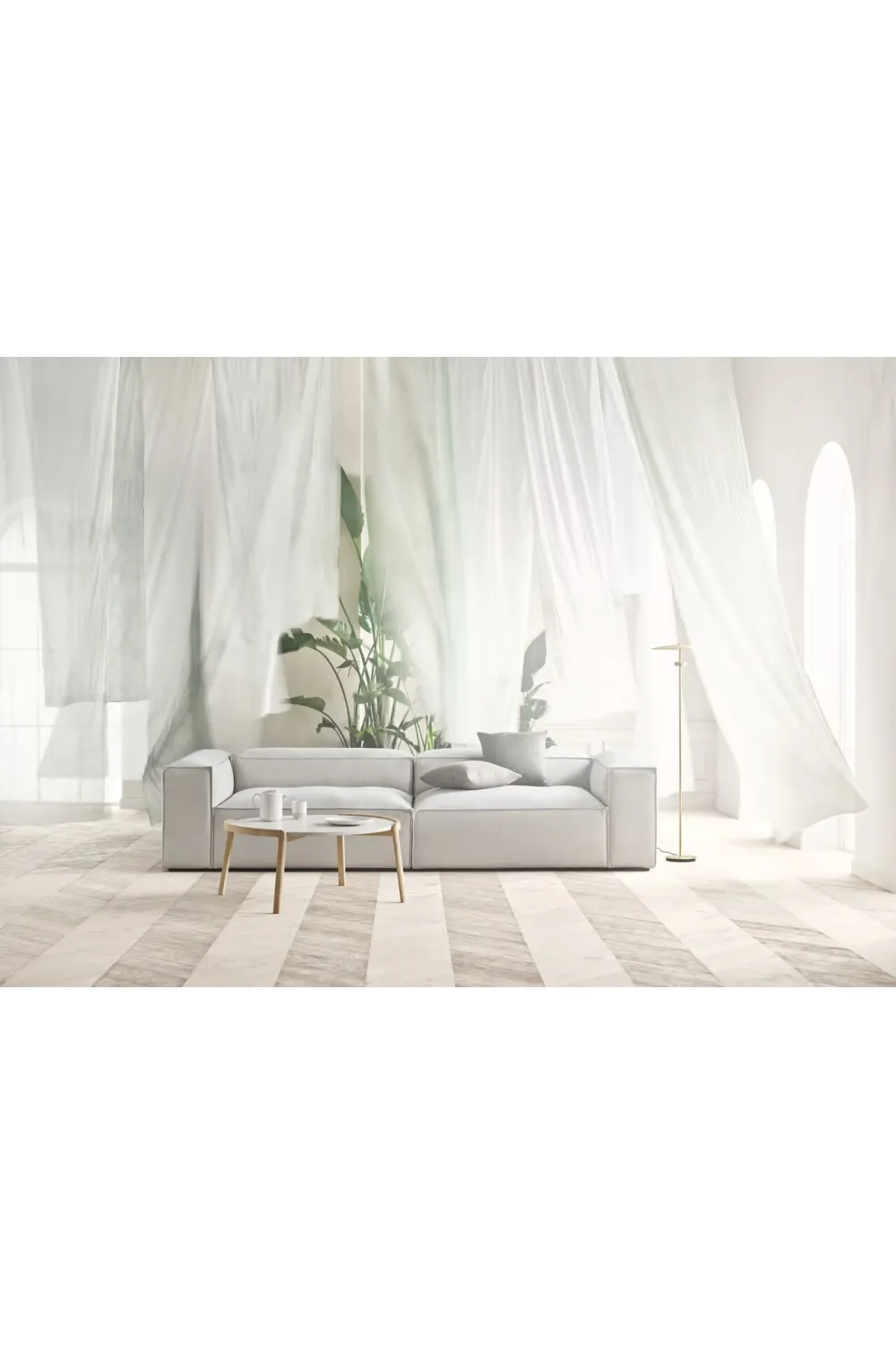 Oiled Oak Minimalist Coffee Table S | Bolia Mix
