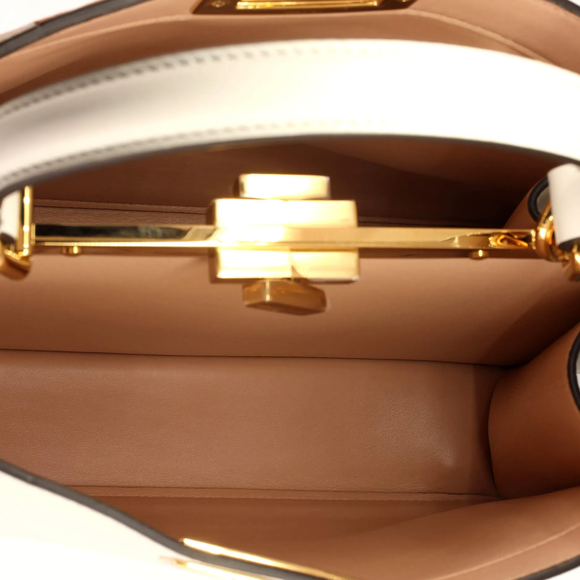 Peekaboo ISeeU Bag Leather with Inlay Medium