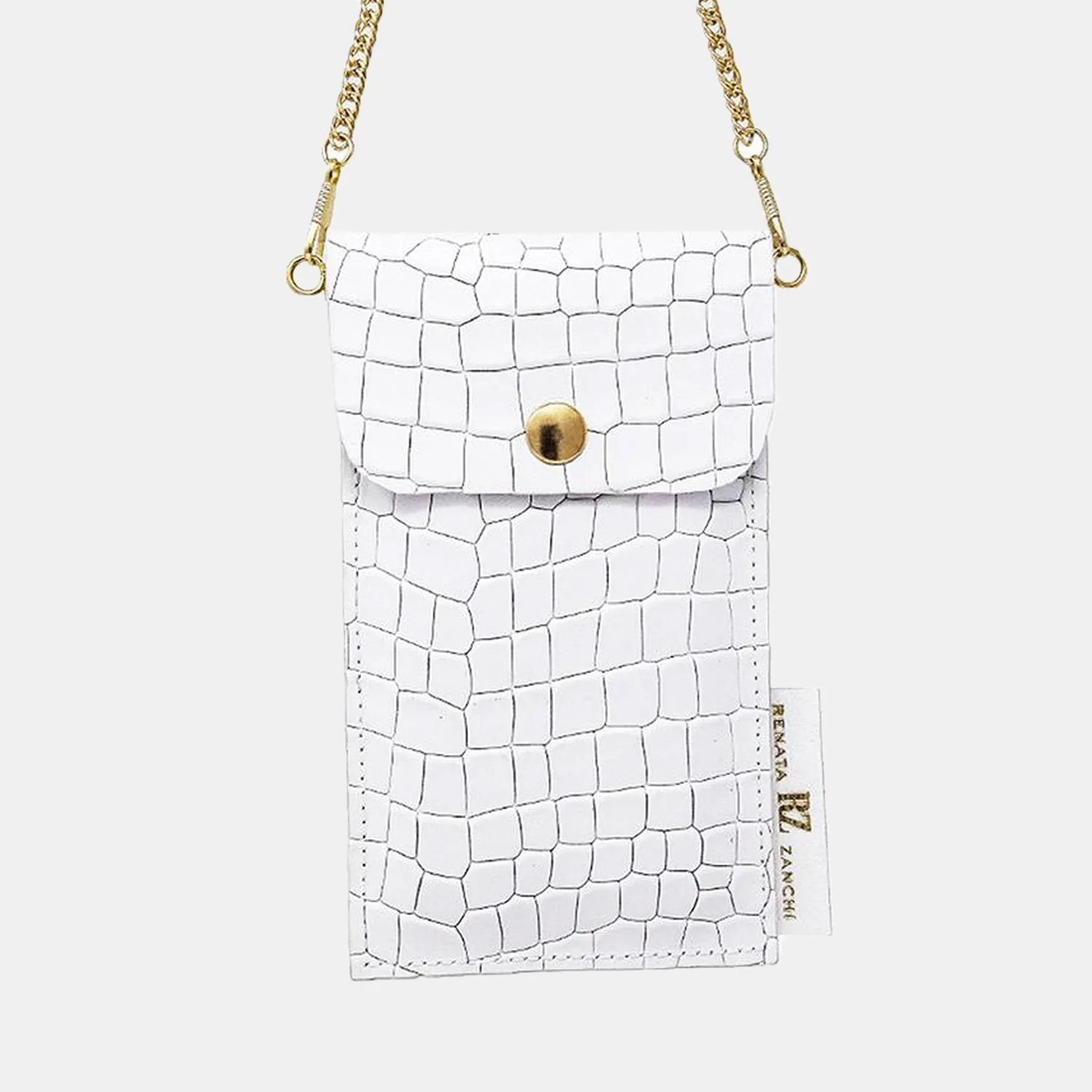 Phone case bag with chain