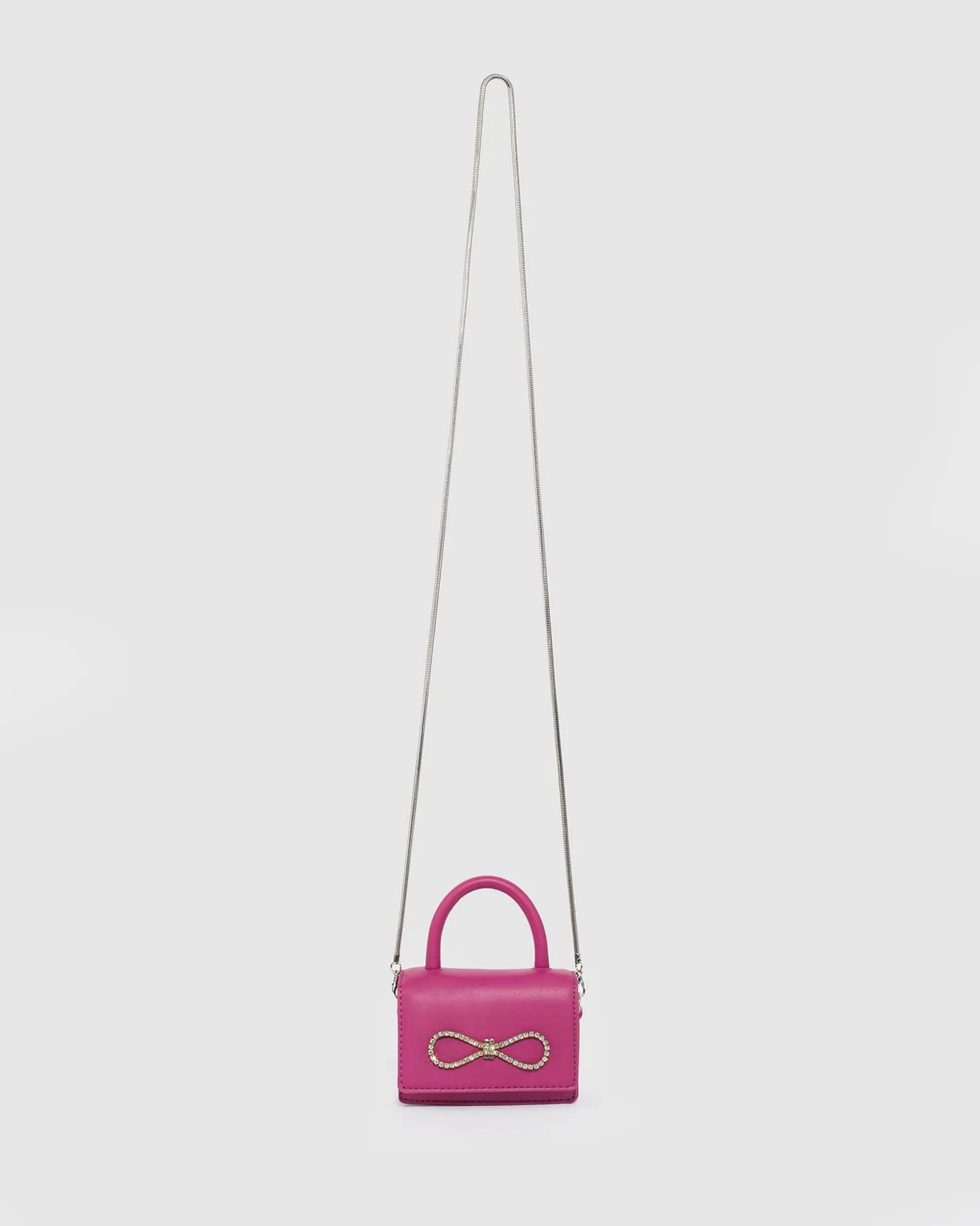 Pink Isabella Bow Mini Bag