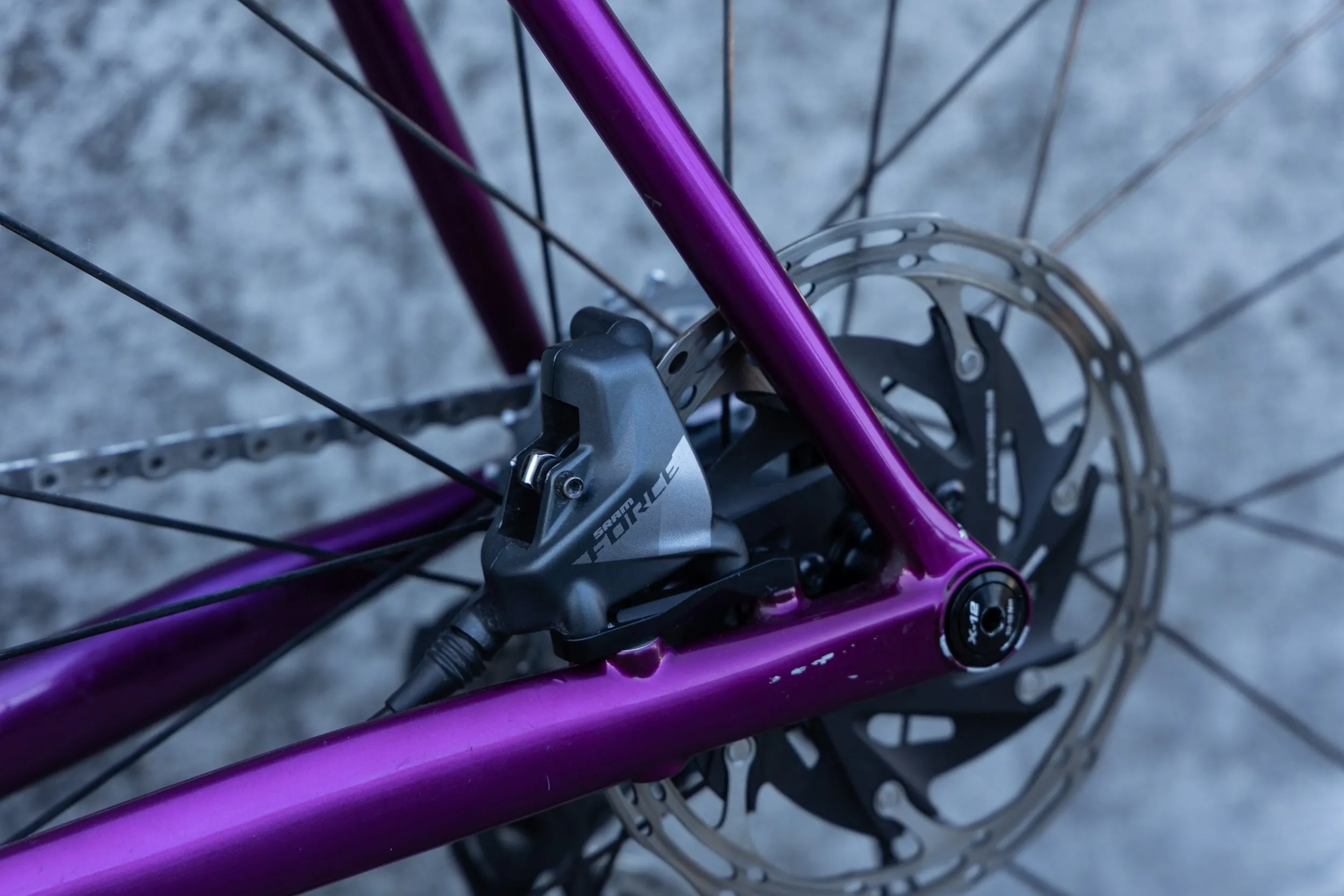 Prova Speciale Steel - Purple, Sram Force AXS, 55cm (Pre-Owned)