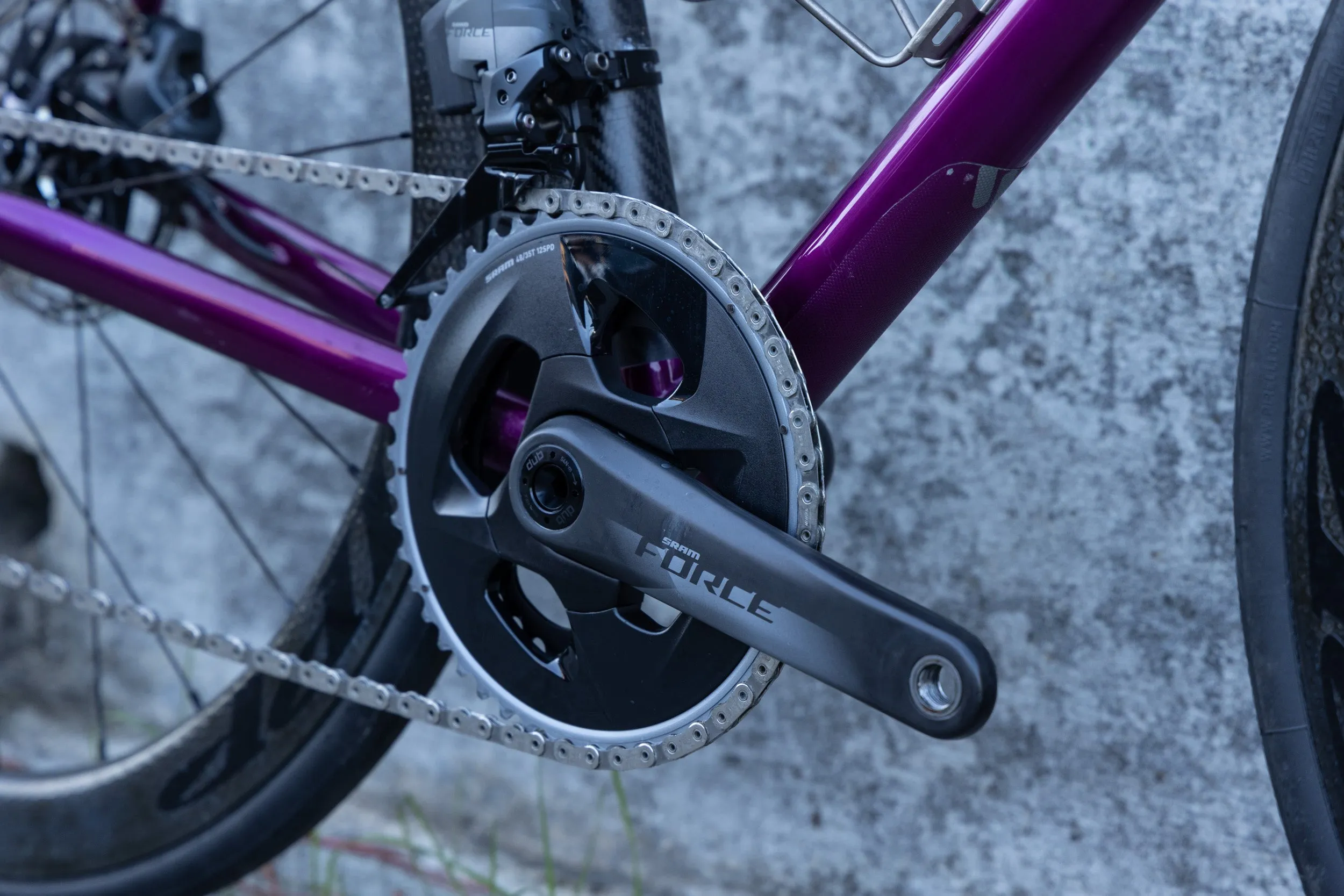 Prova Speciale Steel - Purple, Sram Force AXS, 55cm (Pre-Owned)