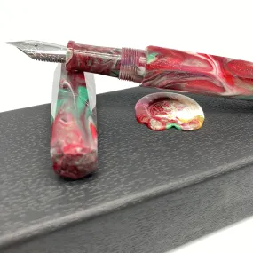 Red Ginger Lily Custom Order Fountain Pen