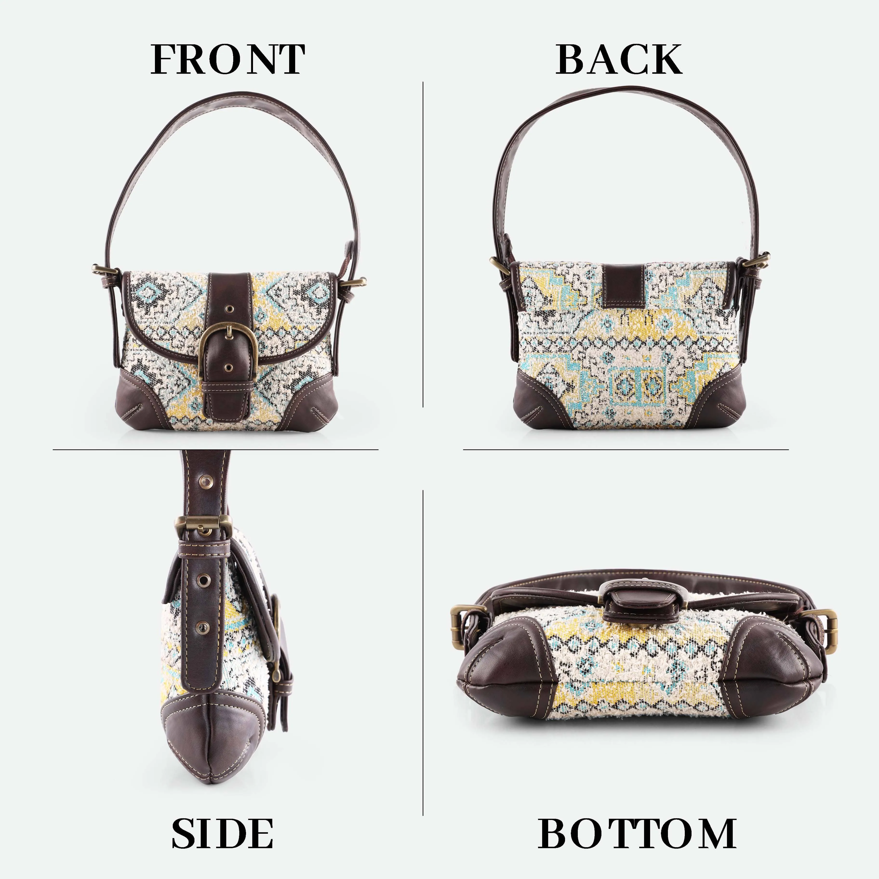 Rudhira Bird's Eye print Shoulder bag