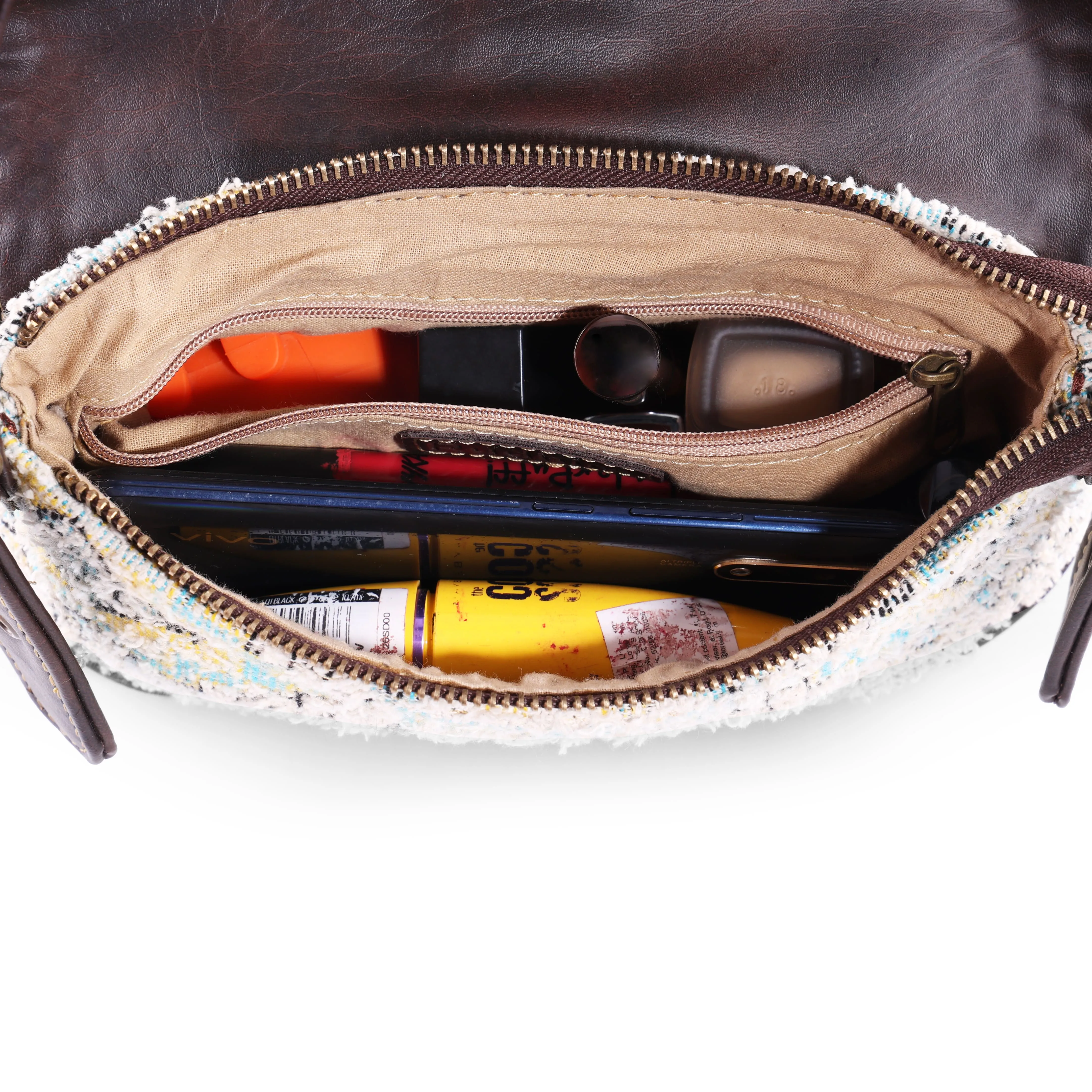 Rudhira Bird's Eye print Shoulder bag