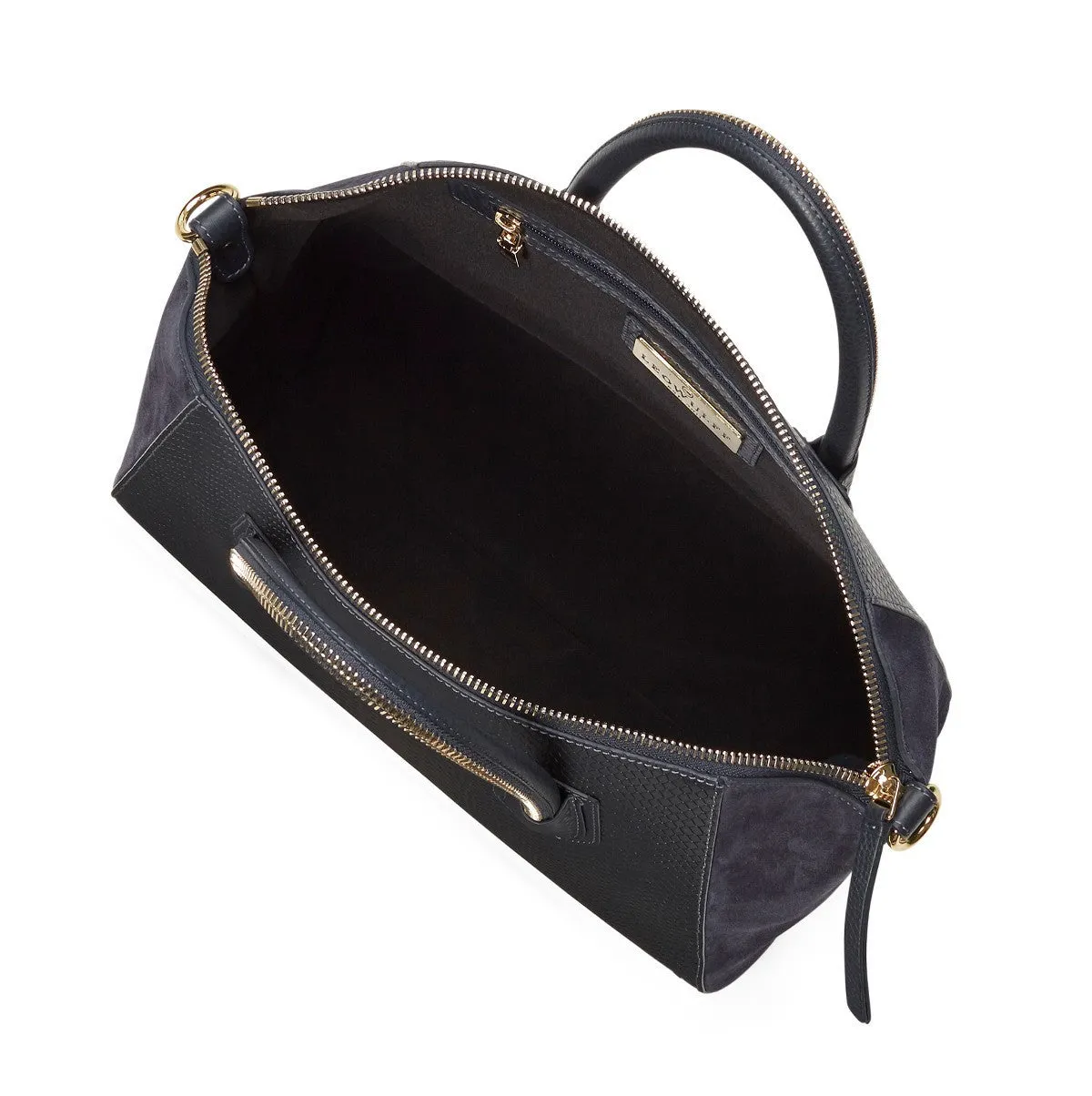 Serpent petrol gold bag