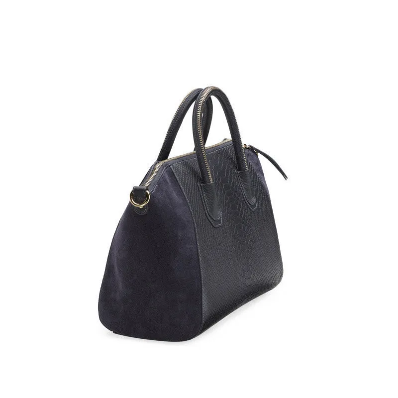 Serpent petrol gold bag