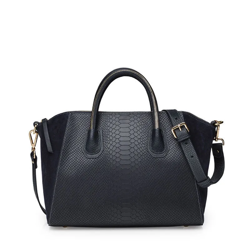 Serpent petrol gold bag