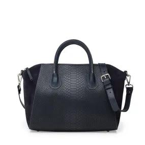 Serpent petrol silver bag