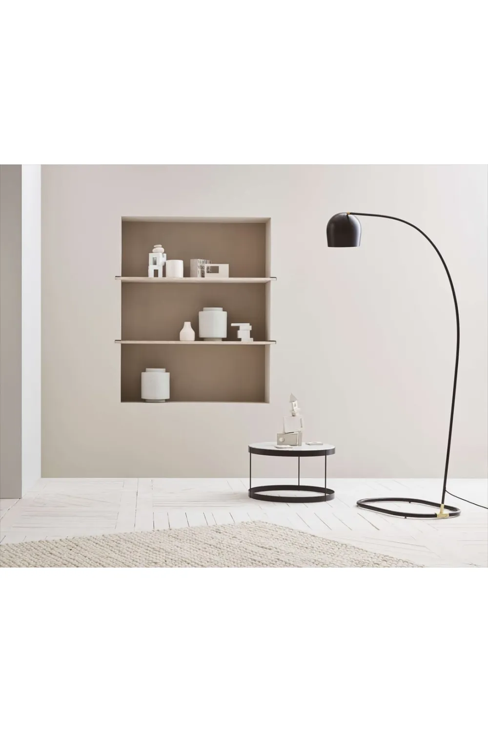 Steel-Framed Round Coffee Table | Bolia Drum