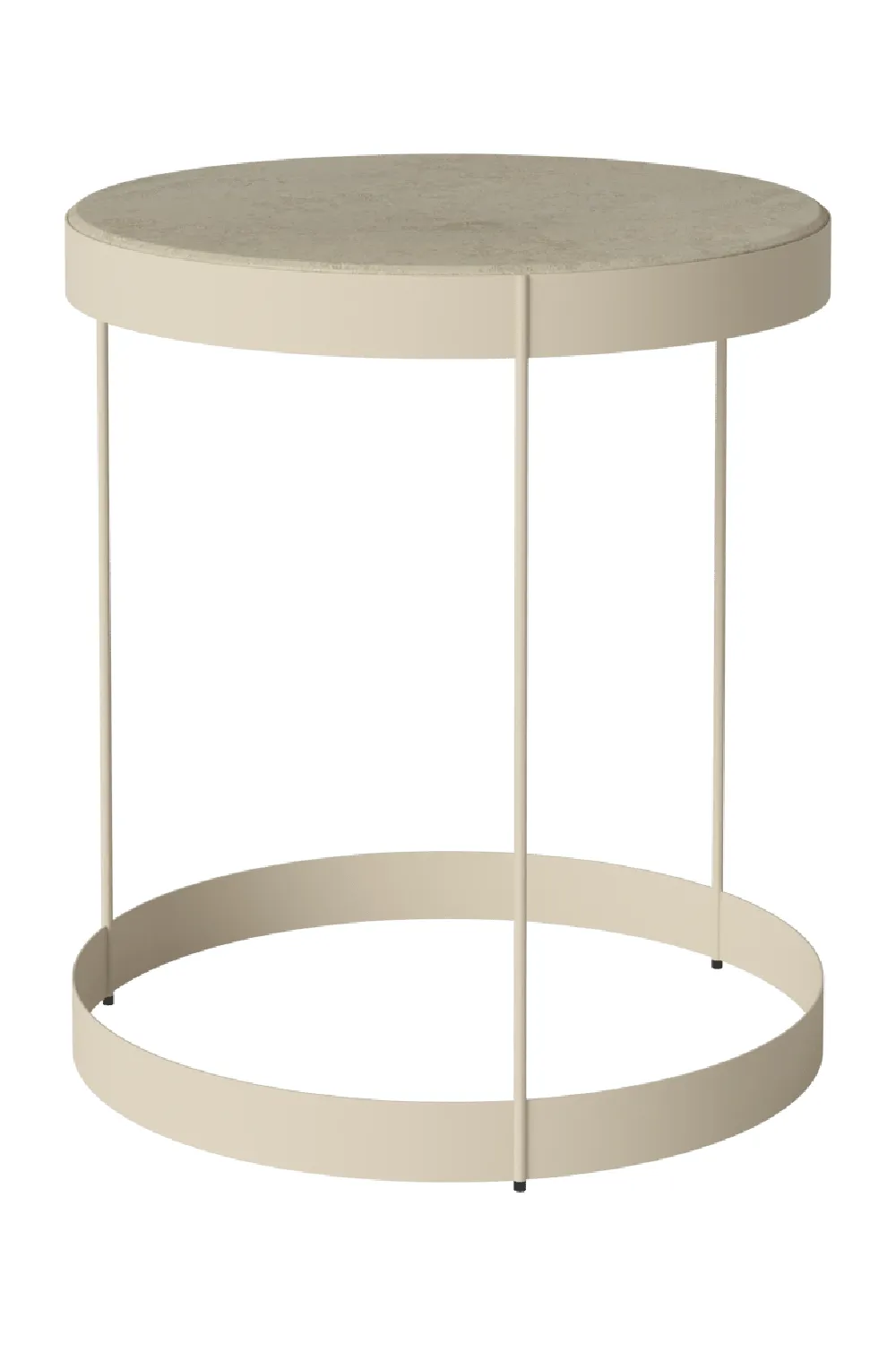 Steel-Framed Round Coffee Table | Bolia Drum