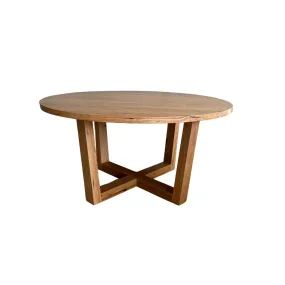 The Custom Round Angled Loop Dining Table