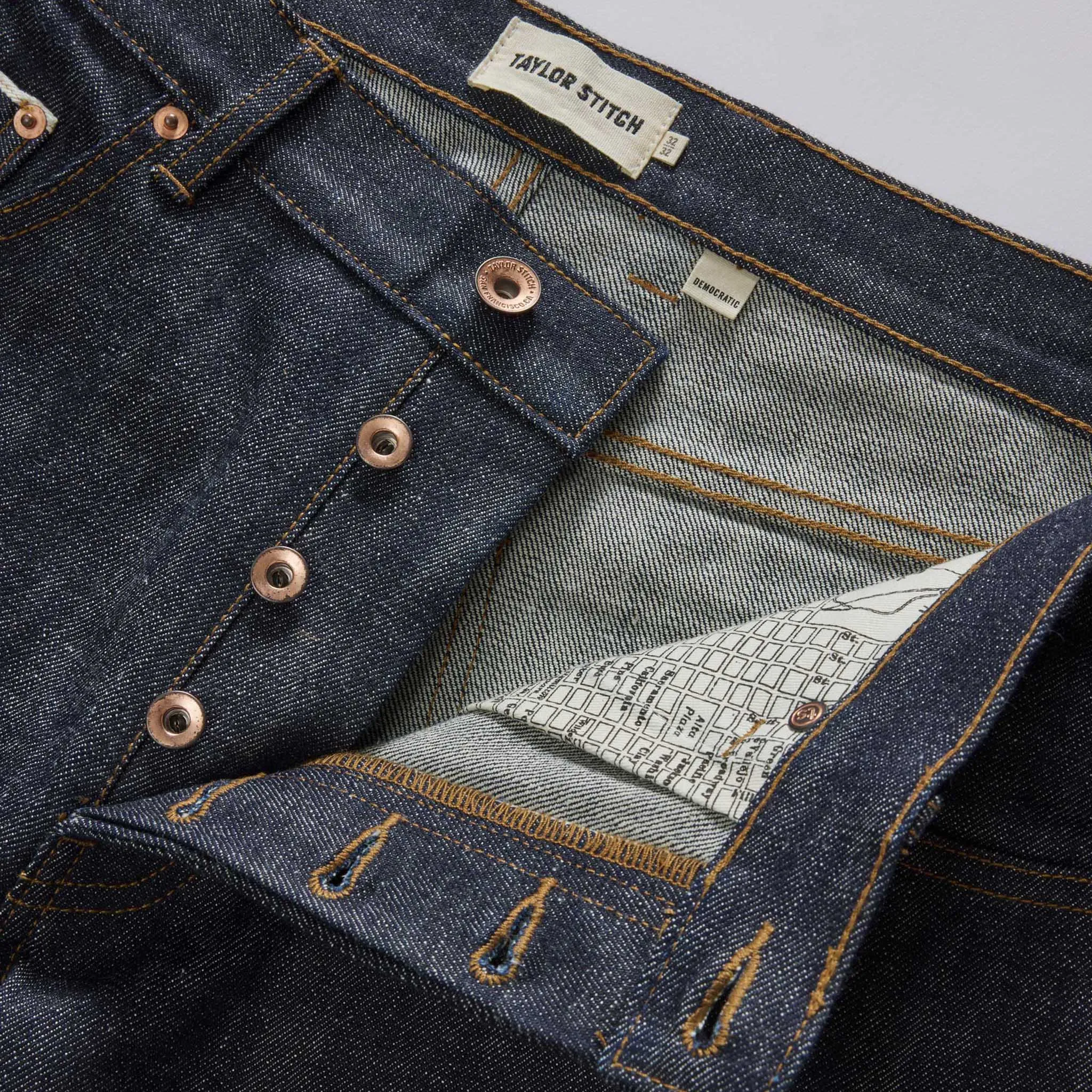 The Democratic Jean in Rigid Organic Selvedge