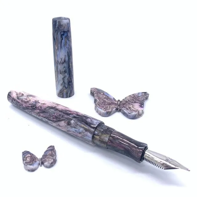 Tiffany Stained Glass Custom Fountain Pen