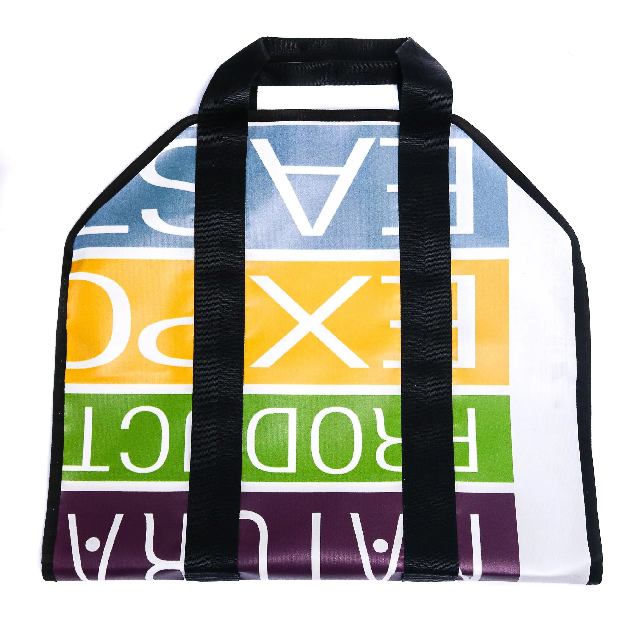 Upcycled Sign Log Carrier