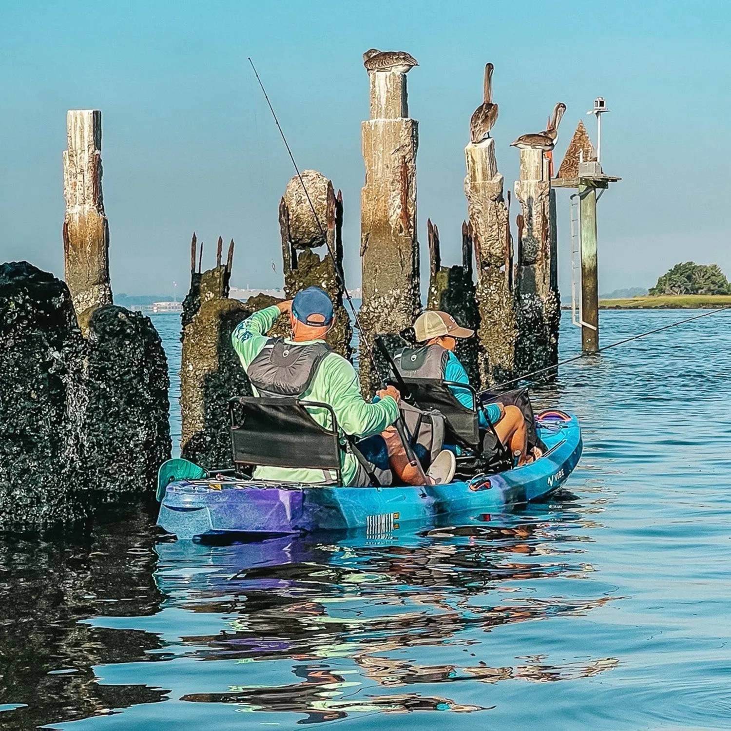 Vibe Kayaks Yellowfin 130T Tandem Fishing Kayak