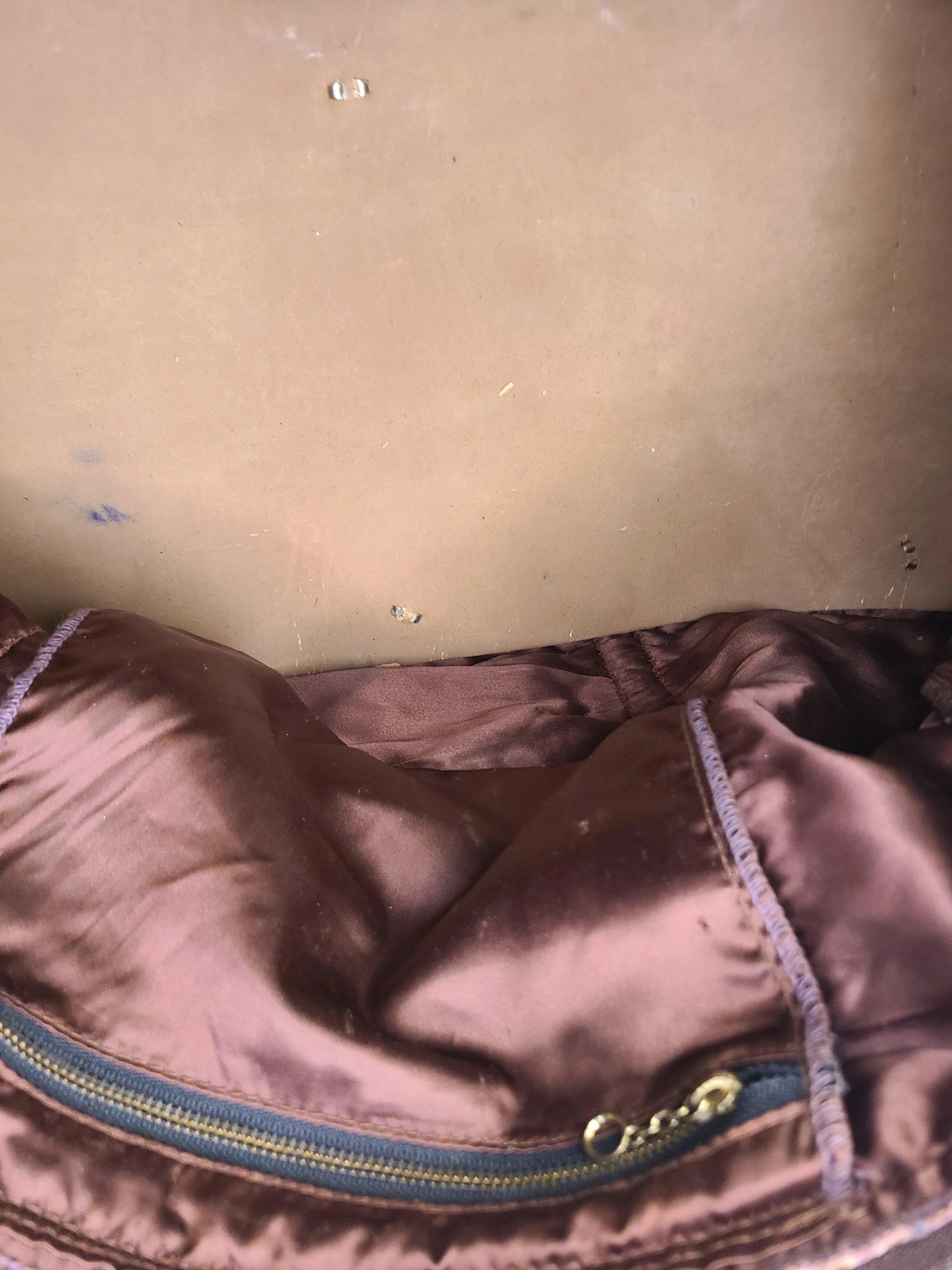Vintage 1970s Carpet Bag - Overnight Bag