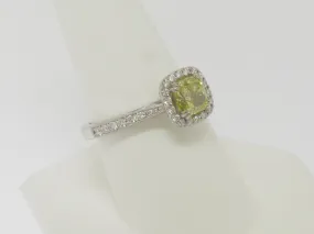 Yellow Diamond Ring