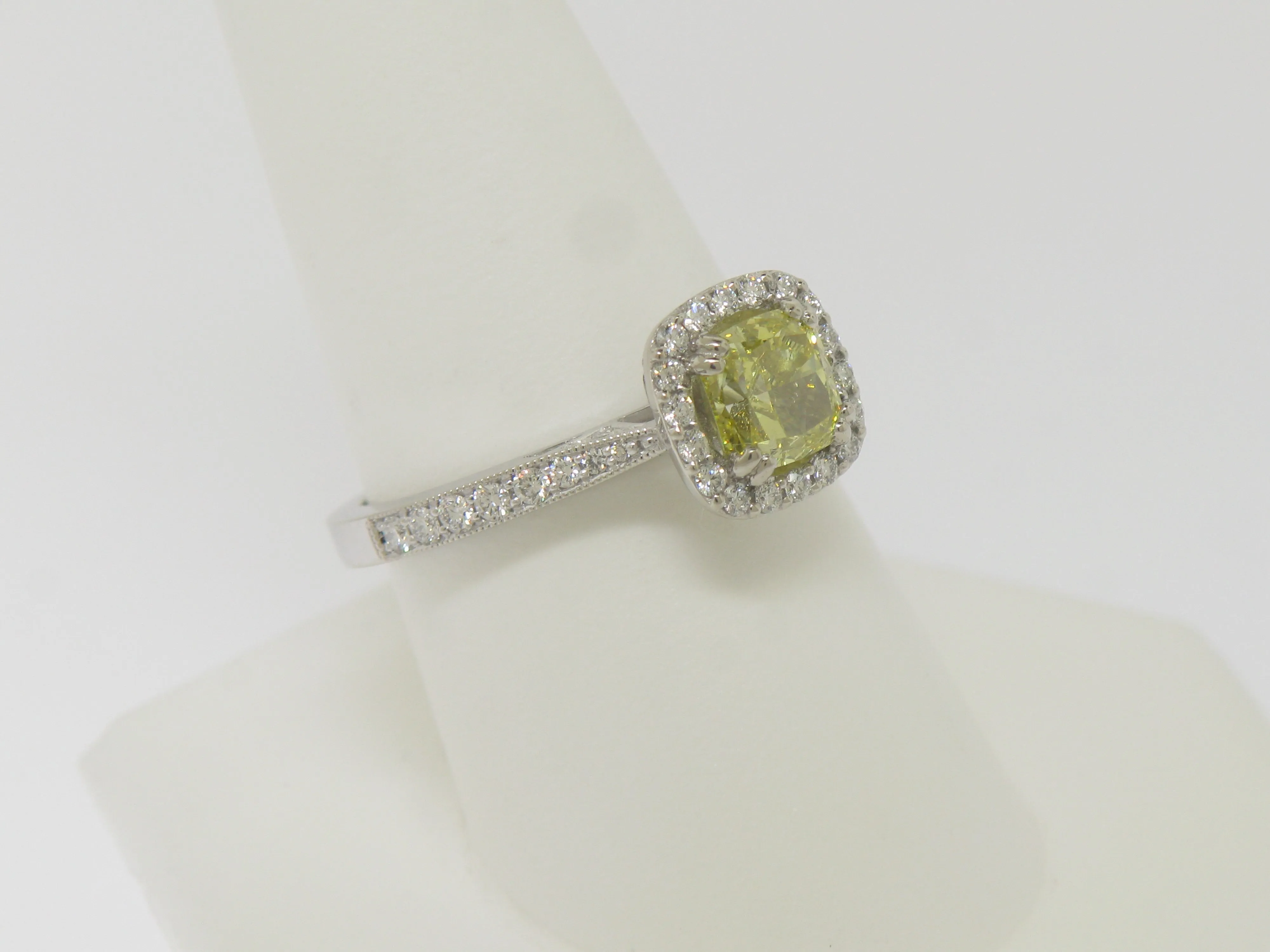 Yellow Diamond Ring