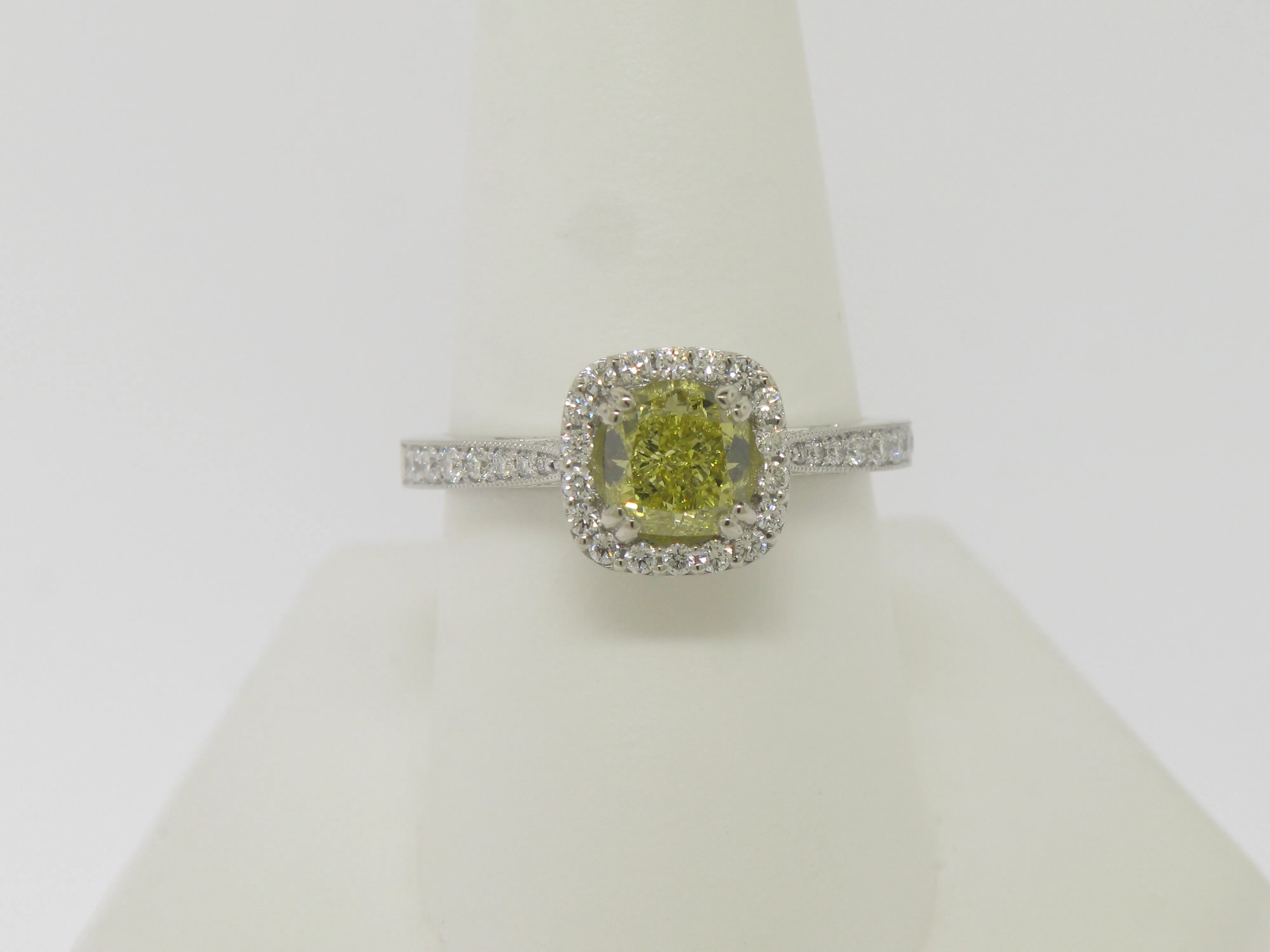 Yellow Diamond Ring