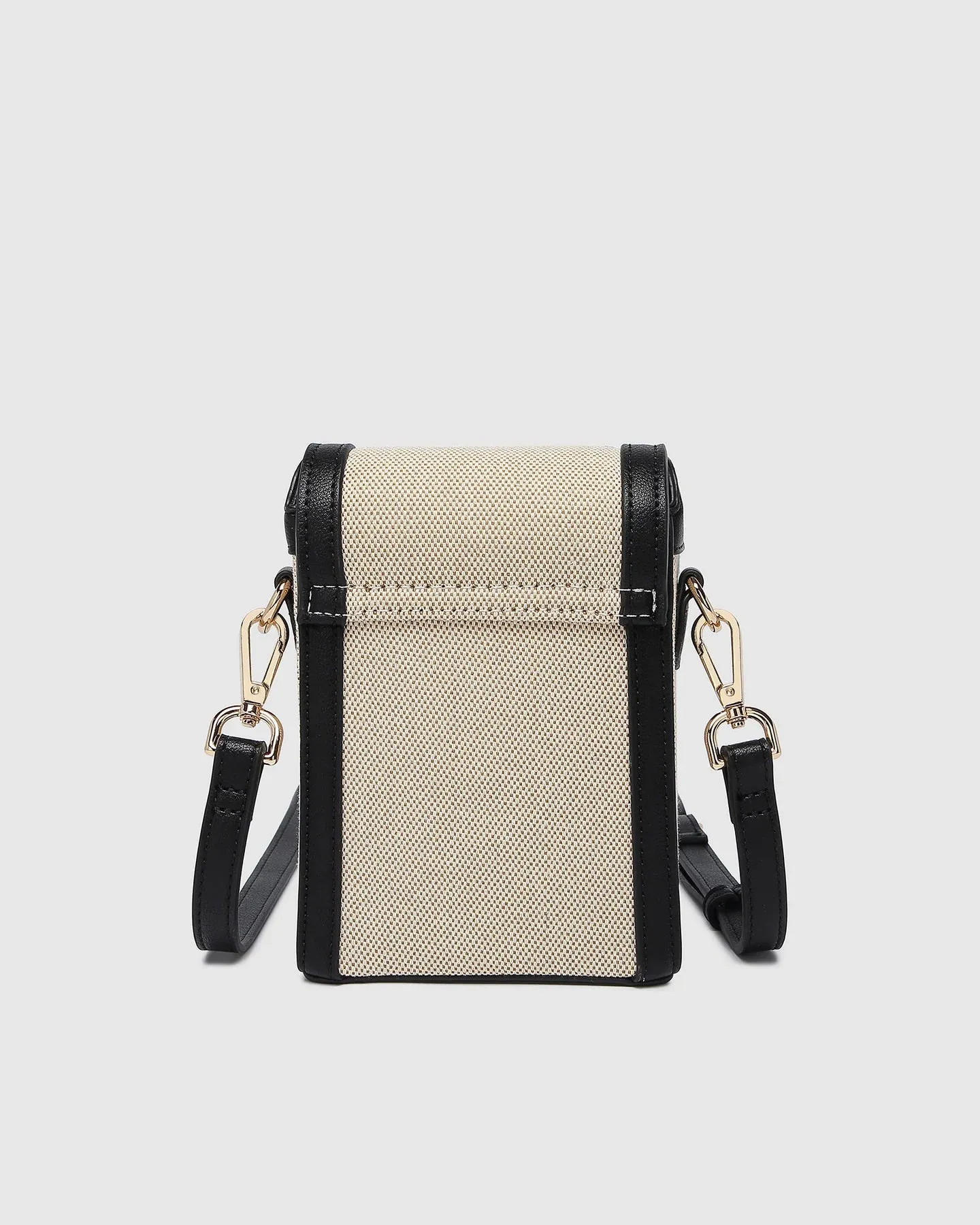 YOKO CANVAS PHONE BAG BLACK