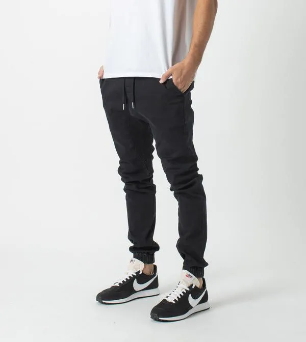 ZANEROBE SURESHOT DENIM JOGGER BLACK WASH